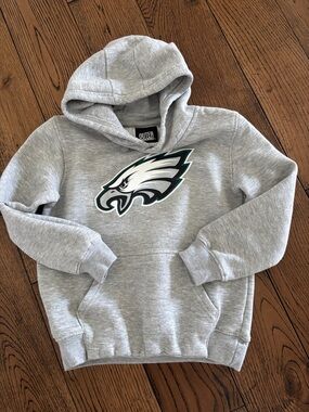 Outer Banks Kids' Gray Philadelphia Eagles Hoodie